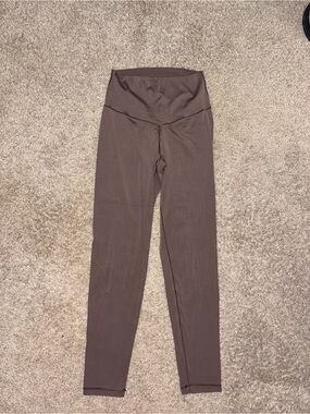 Women’s Small Aerie Offline High-Waist Solid Brown Leggings